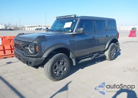 2024 Ford Bronco Big Bend z USA, uszkodzony, nr VIN 1FMDE7BH0RLA75531